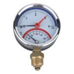 PRESSURE GAUGE XF90344-1/2"6bar 120°